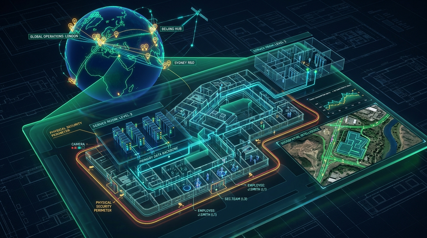 Spatial Topography & Geospatial Twin